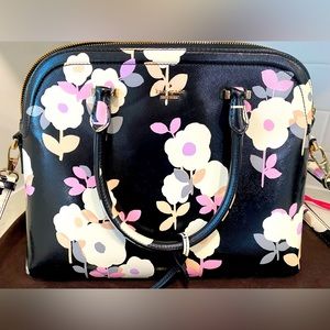 Special edition Kate Spade floral satchel bag